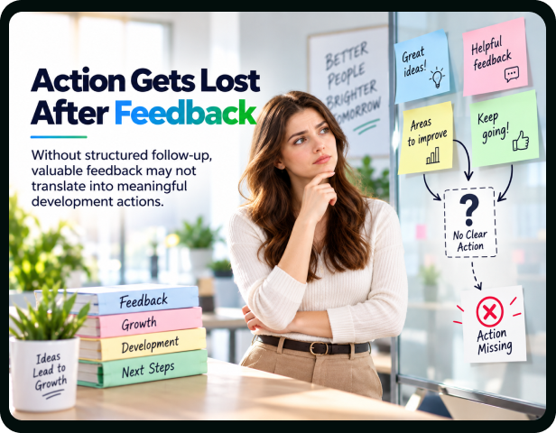 Action Gets Lost After Feedback