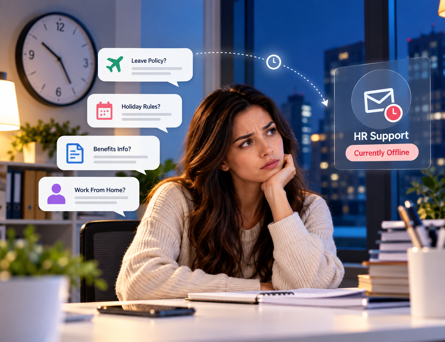 After-Hours Questions Wait