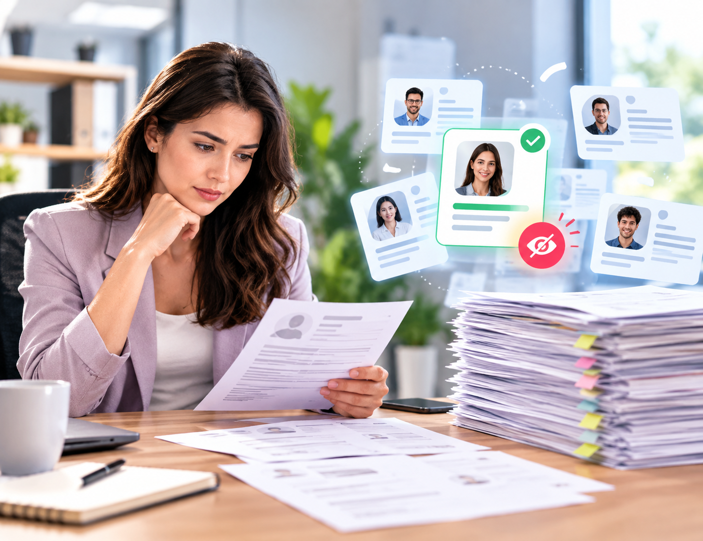 Resumes Pile Up Unread