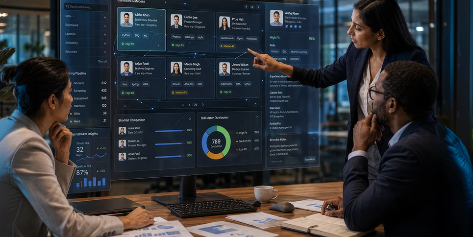 Candidate Database — HRCRM AI
