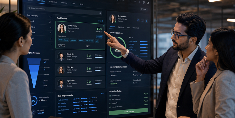 Candidate Screening — HRCRM AI