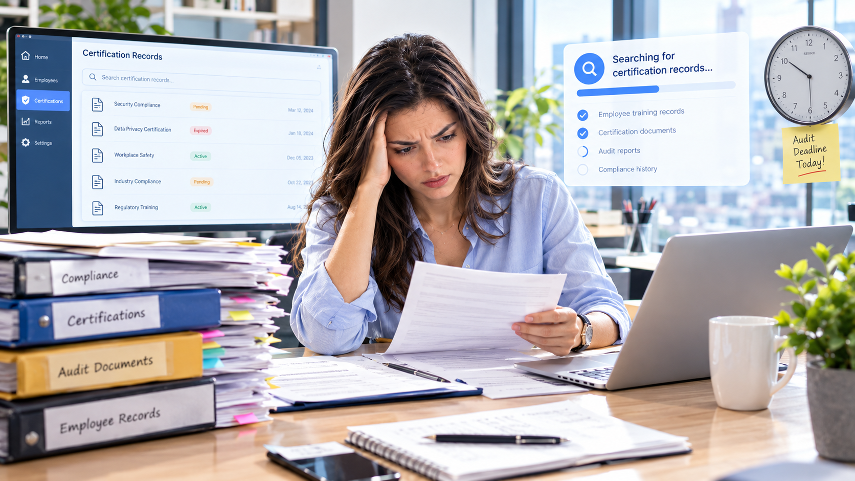 Certification Data Becomes Outdated