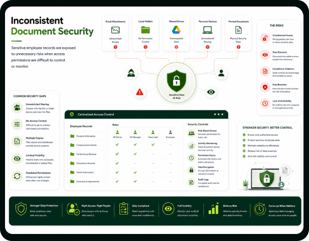 Inconsistent Document Security