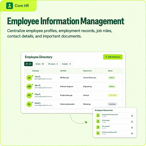 Employee Information Management