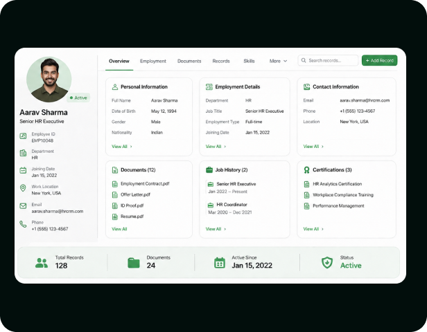 Centralized Employee Records
