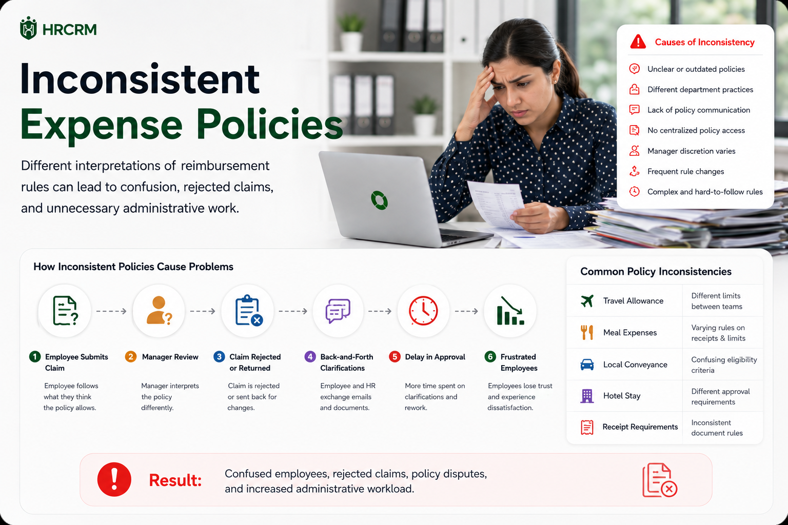 Inconsistent Expense Policies