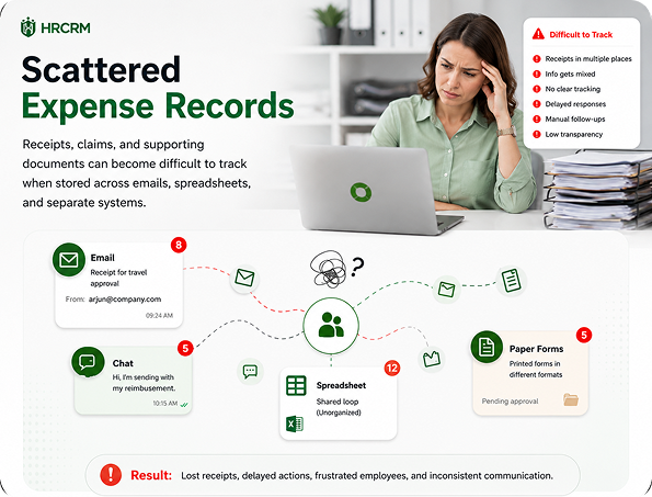 Scattered Expense Records