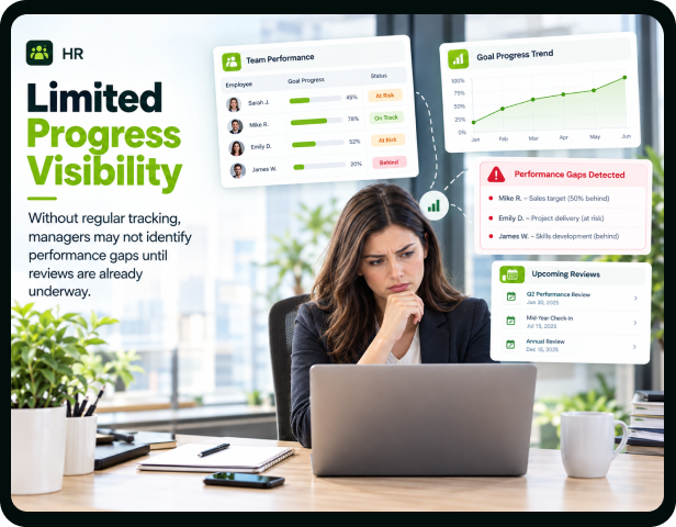 Limited Progress Visibility
