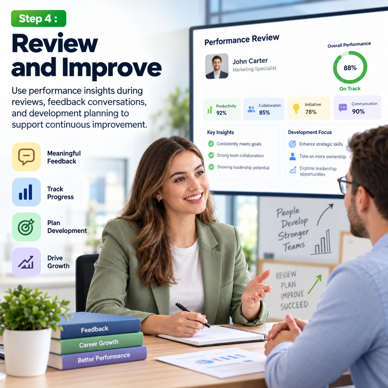 Step 4 : Review and Improve