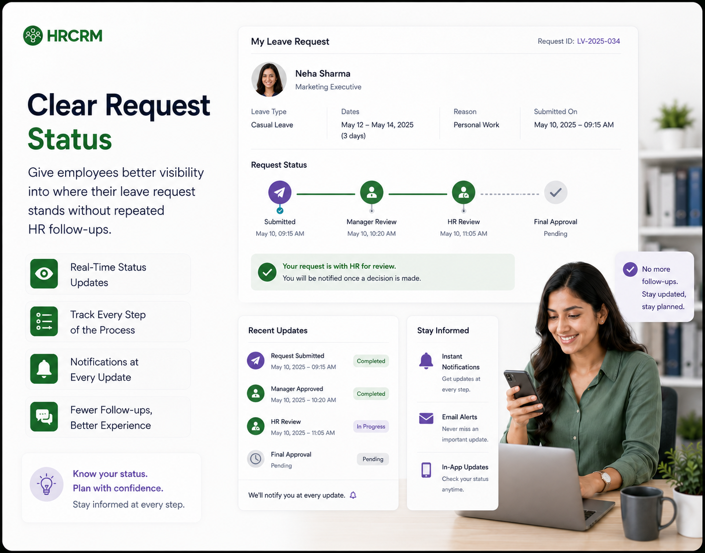 Clear Request Status