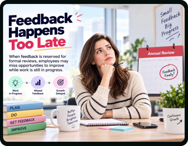 Feedback Happens Too Late