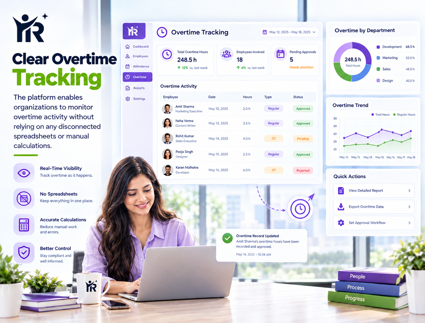 Clear Overtime Tracking