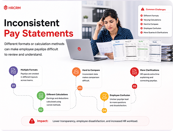 Inconsistent Pay Statements