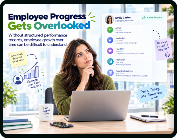 Employee Progress Gets Overlooked