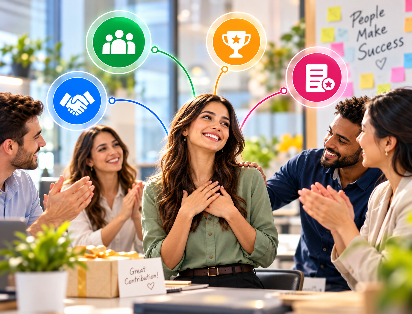 Visible Employee Contributions
