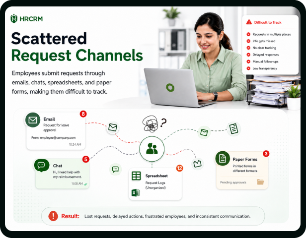 Scattered Request Channels