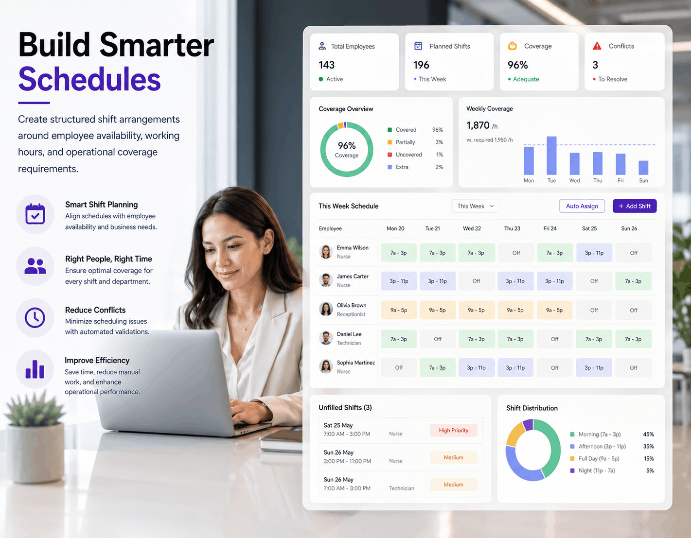 Build Smarter Schedules
