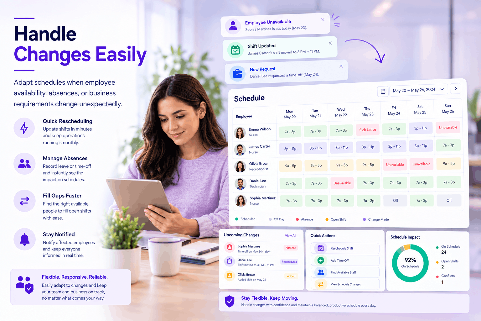 Handle Changes Easily