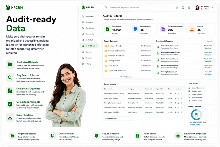 Audit-ready Data: