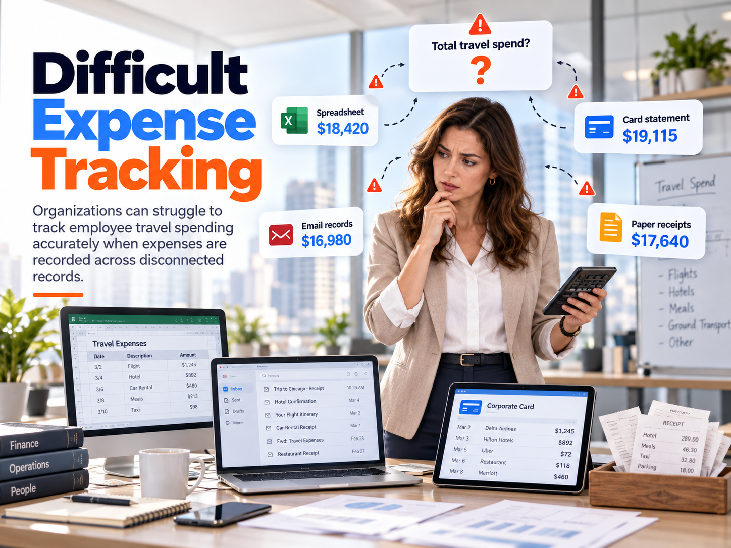 Difficult Expense Tracking