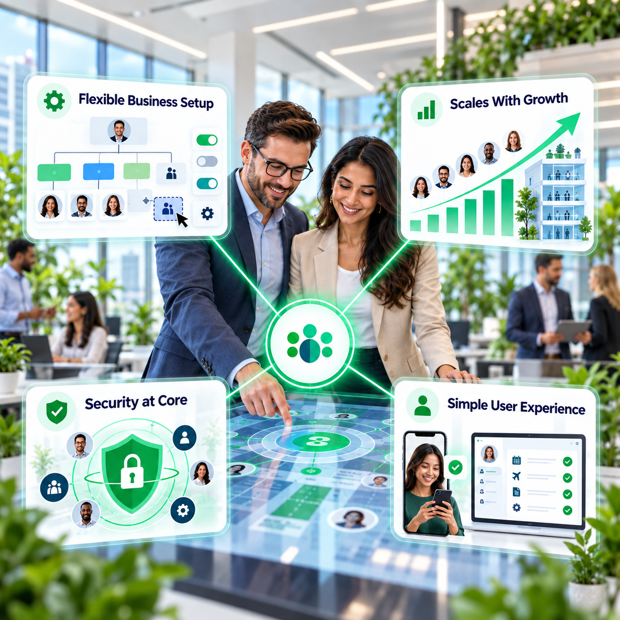 Flexible Business Setup