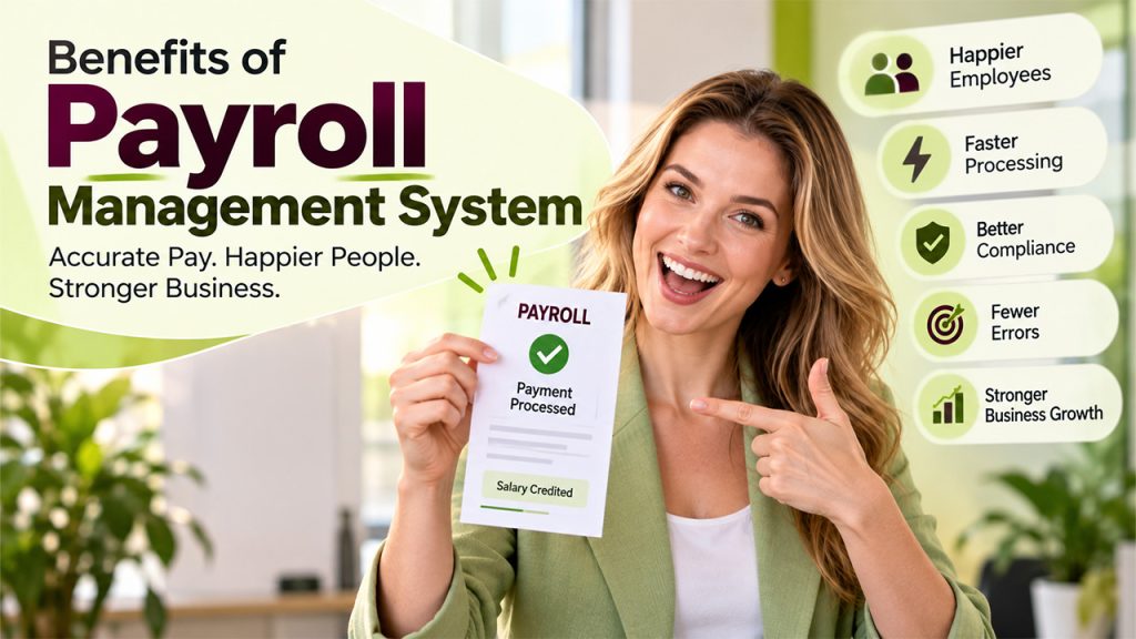 Benefits of Payroll Management System for businesses