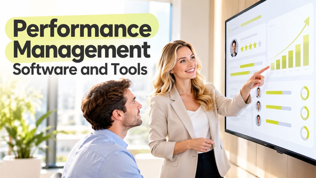 Performance management software and tools for employee evaluations, goal tracking, and feedback