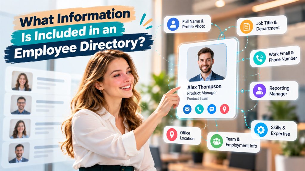 What Is an Employee Directory in HR – employee information and contact details