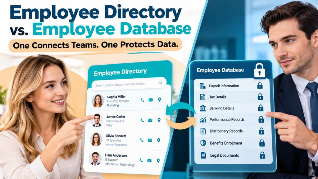 What Is an Employee Directory in HR – comparison with an employee database
